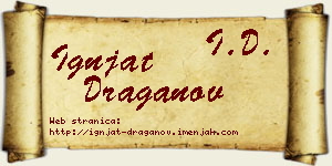 Ignjat Draganov vizit kartica